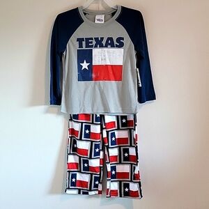 Creative Apparel concepts Texas Flag pajamas set